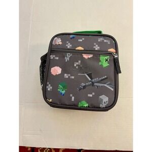 Minecraft Mackenzie Classic Lunchbox  Pottery Barn Kids Monogram Removed